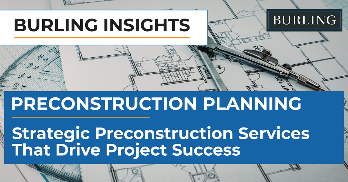 preconstruction planning general contractor Chicago