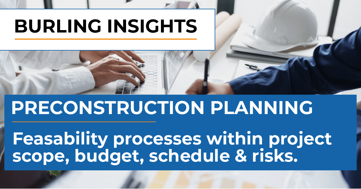General Contractor preconstruction planning chicago
